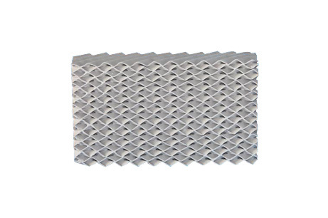 Corrugated ceramic packing
